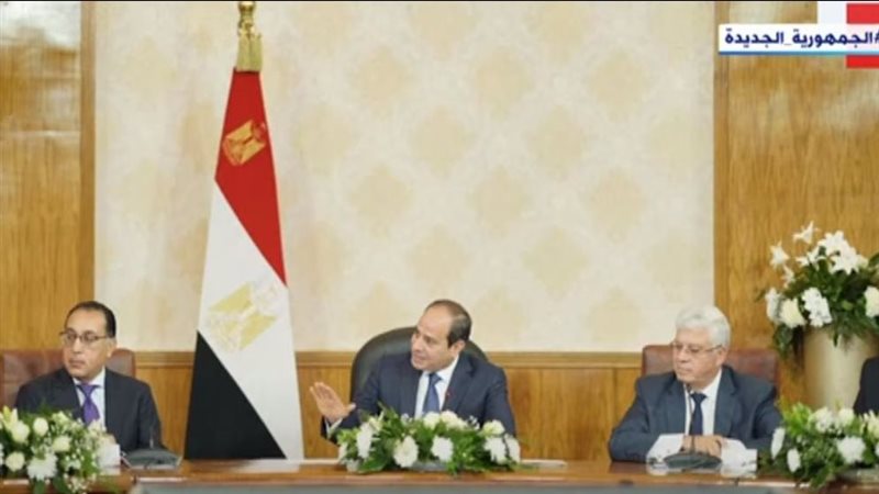 اجتماع الرئيس السيسي