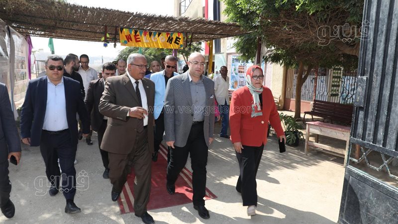 محافظ بني سويف يتفقد