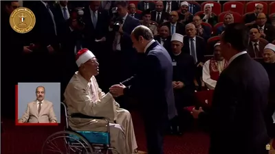 على رأسهم المفتي السابق، أسماء المكرمين في احتفالية المولد النبوي بحضور السيسي 