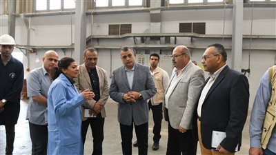 جولة تفقدية لوزير الدولة للإنتاج الحربى في 