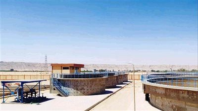 بدء التشغيل التجريبي لتوسعات محطة معالجة الصرف بطهطا في سوهاج