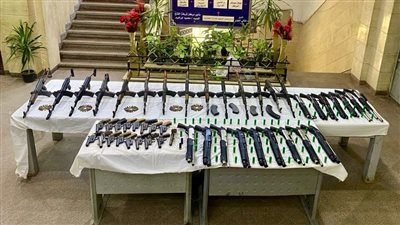 ضبط 29 قضية مخدرات و60 قطعة سلاح ناري في أسوان ودمياط وأسيوط