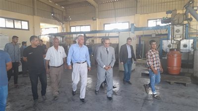 شوشة يستقبل وفدا من رئاسة مجلس الوزراء خلال زيارته لشمال سيناء