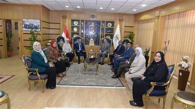 جائزة مصر للتميز الحكومي تتابع عملية التحكيم النهائية للجوائز الداخلية بجامعة المنصورة