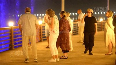 الممشى السياحي بكورنيش بني سويف يستقبل 40 سائحًا أستراليًا 