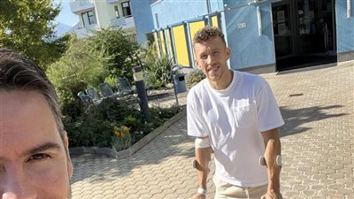 بريزيتش نجم توتنهام يجري عملية الرباط الصليبي