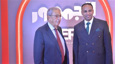 عمرو موسى يشارك في احتفالية انطلاق موقع الجمهور (صور)