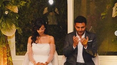 نجلة الفنان الراحل محمود الجندي تحتفل بخطبتها (صور) 