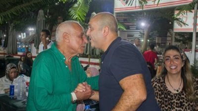 بالأحضان، لقاء حار بين حسين لبيب وهاني العتال أثناء تجولهما بنادي الزمالك 