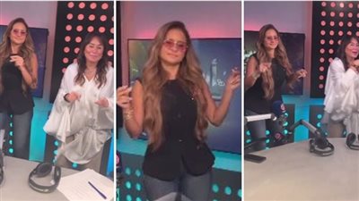 وصلة رقص لـ نيللي كريم وإنجي على في 