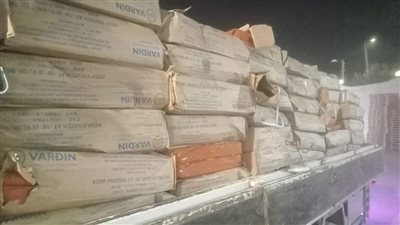 ضبط 21 طن أسماك ماكريل منتهية الصلاحية بمدينة إيتاى البارود بالبحيرة (صور)