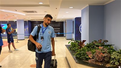 دوري أبطال أفريقيا، وصول فريق بيراميدز إلى ملعب الدفاع الجوي (صور)