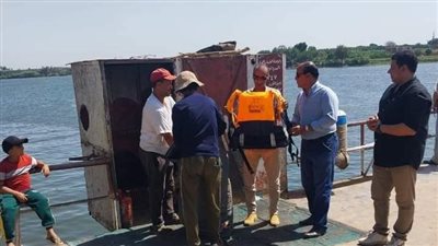 حملات مستمرة لمتابعة المعديات النهرية بمحافظة البحيرة (صور)