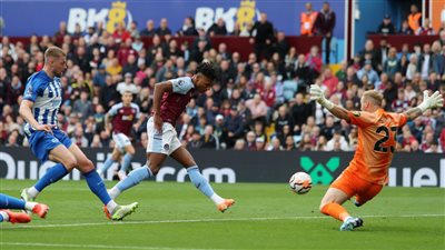 الدوري الإنجليزي، أستون فيلا يسحق ضيفه برايتون 1/6