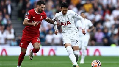 تعادل ليفربول وتوتنهام 1/1 بعد 75 دقيقة وحالة طرد ثانية