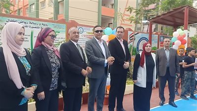 محافظ الدقهلية يشهد طابور الصباح في أول أيام العام الدراسي الجديد (فيديو وصور)