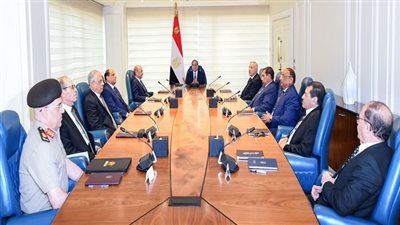 أعضاء المجلس الأعلى للقضاء يؤكدون للسيسي مواصلة العمل لترسيخ مبادئ العدالة وسيادة القانون