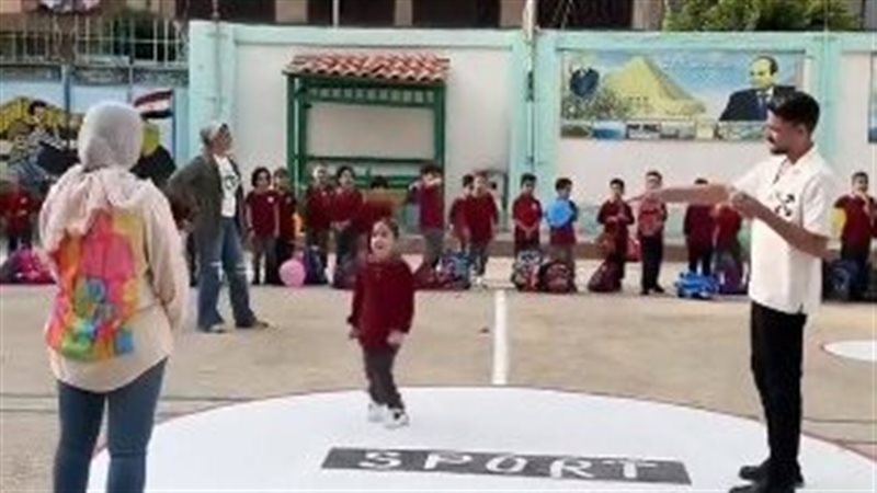 رقص الأطفال على أنغام