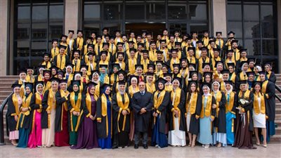 رئيس جامعة طنطا يشهد حفل تخريج الدفعة الــ 28 بهندسة طنطا