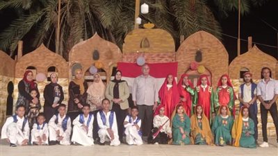 قصر ثقافة الطفل بالوادي الجديد يحتفل بذكرى انتصارات أكتوبر المجيدة