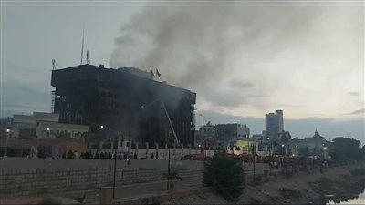 مفارقة، مبني مديرية أمن الإسماعيلية احتراق بالكامل وعلم مصر لم تقترب منه النيران