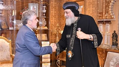 سفير تشيلي للبابا تواضروس: نأمل في وجود كنيسة قبطية ببلادنا 