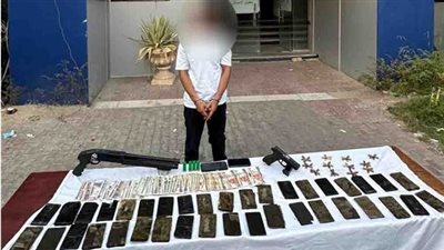 تاجر مخدرات يطلق النيران على عامل بسبب خلافات مالية فى النزهة