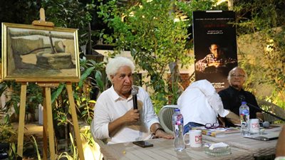 ليلة وفاء للفنان الراحل عز الدين نجيب بأتيليه العرب (صور)