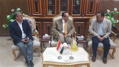 محافظ شمال سيناء يستقبل وفدا من وزارة الصحة