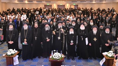 البابا تواضروس يشارك في حفل اليوبيل الذهبي لإكليريكية المحرق