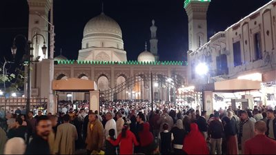 بدء الاحتفال بمولد السيد البدوي في طنطا لمدة أسبوع