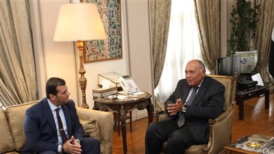 شكري وحمزة يبحثان الاستعدادات للانتخابات الرئاسية (صور )