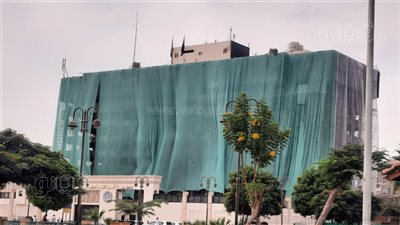 عقب بدء التحقيق، مديرية أمن الإسماعيلية تكتسي باللون الأخضر (فيديو وصور)