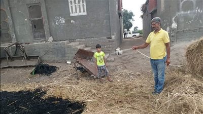 بيئة البحيرة تعلن السيطرة على حريق مخلفات زراعية بالدلنجات