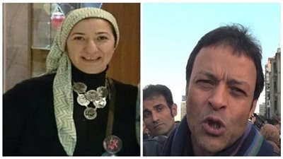 لحظة اعتقال غادة نجيب زوجة الفنان الإخواني الهارب هشام عبد الله في تركيا (فيديو)