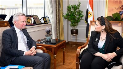وزيرة الهجرة تبحث سبل التعاون مع نظيرها الهولندي