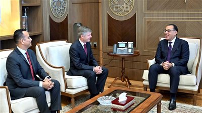 مدبولي يلتقى الرئيس التنفيذي لشركة 