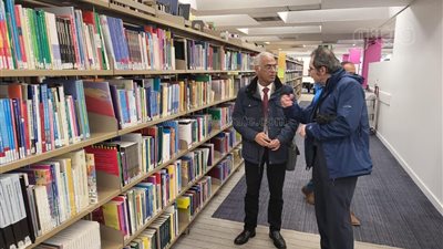 رئيس جامعة بورسعيد يزور ستراثكلايد ضمن المشروع البحثي لإنتاج الهيدروجين الأخضر (صور)