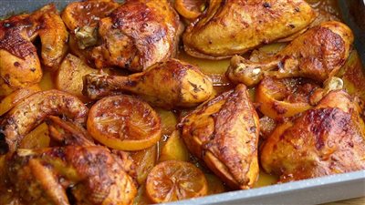 طريقة عمل دجاج بالثوم والليمون والحلو بودنج بنكهات متعددة