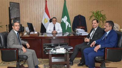  محافظ الشرقية يستقبل مفوض الدولة الجديد 