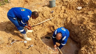 إعادة المياه بـ 11 قرية في الجيزة بعد انقطاعها 