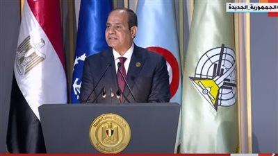 الرئيس: جيل أكتوبر أثبت أن لمصر رجالا لكل عصر