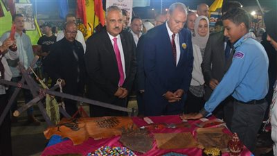 محافظ القليوبية ورئيس جامعة بنها يشهدان فعاليات الاحتفال بانتصارات أكتوبر بالعبور