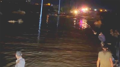 الاستعانة بالهلال الأحمر والحماية المدنية لإنقاذ منازل مطروح من السيول الجارفة