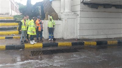 صرف الإسكندرية: أمطار متوسطة إلى غزيرة على مناطق شرق المدينة (صور)