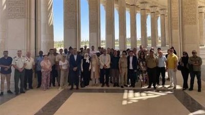 القوات المسلحة تنظم زيارة لوفد من الملحقين العسكريين العرب والأجانب المعتمدين للعاصمة الإدارية 