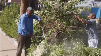 حملات مكبرة بالأقصر لإزالة الإشغالات والتعديات ورفع التراكمات 