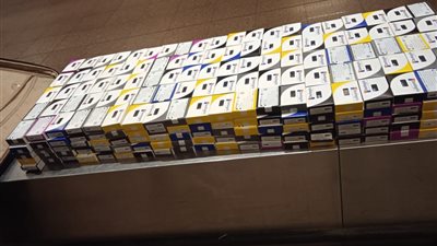 تحرير 30 محضرا جمركيا لتهريب أقراص مخدرة وأسلحة بيضاء وسبائك ذهبية بمطار القاهرة