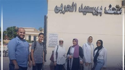 ذكرى انتصارات أكتوبر، وحدة «تصدوا معنا» بالشباب تزور المتحف الحربي بـــ بورسعيد