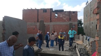 حملات مكثفة للتصدي للبناء المخالف في الدقهلية 